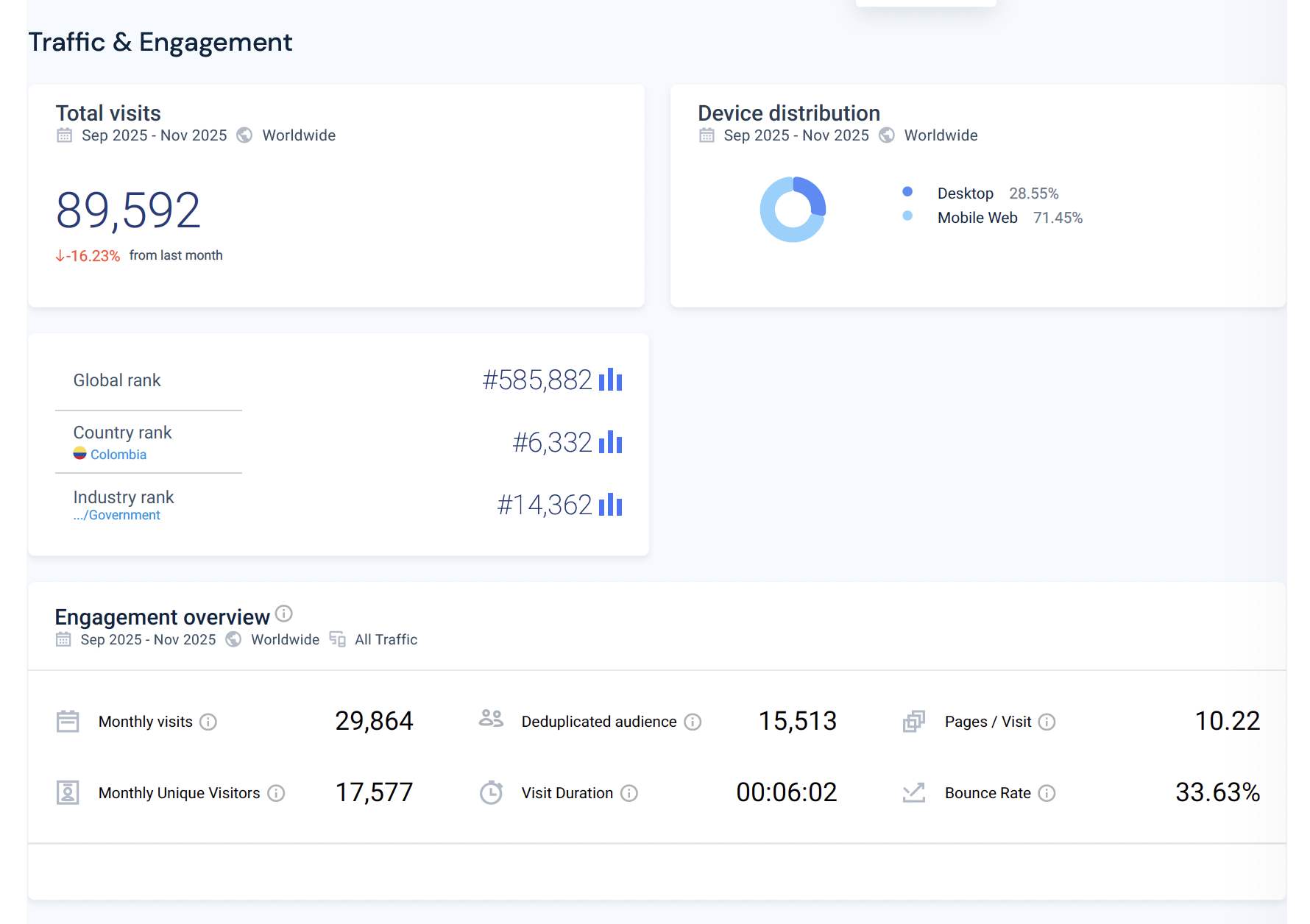 Screenshot of Rematandobienes, the leading Colombian auction platform